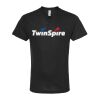 Unisex Poly-Rich V-Neck T-Shirt Thumbnail