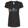 Women's Poly-Rich V-Neck T-Shirt Thumbnail